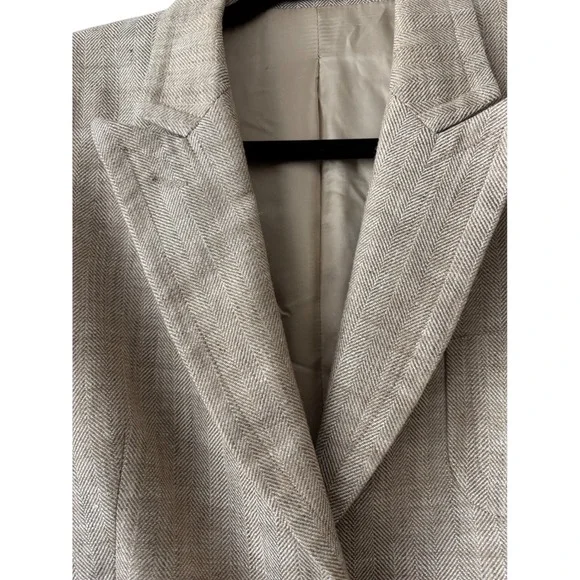 Elegant Beige Women's Blazer - Picture 4 of 11